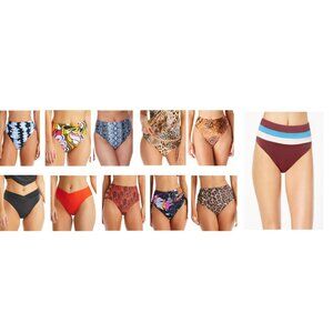 NWT Bar III Womens Assorted Style Bikini Bottoms Multicolor Sz XS-XL $50 12HL178